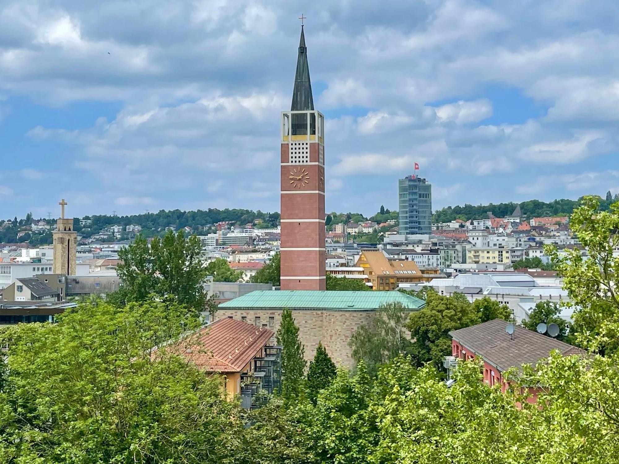 Wunderschoenes Grosses 3 Zimmer Apartament Zentrum Goldstadt Familienfreundlich Mit Garage Pforzheim Luaran gambar